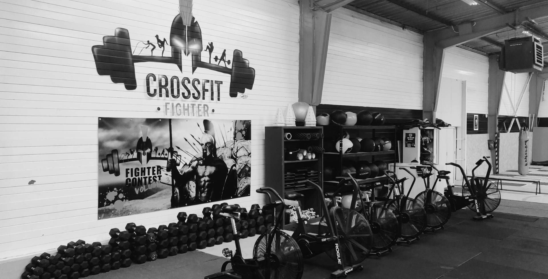 Salle noir et blanc